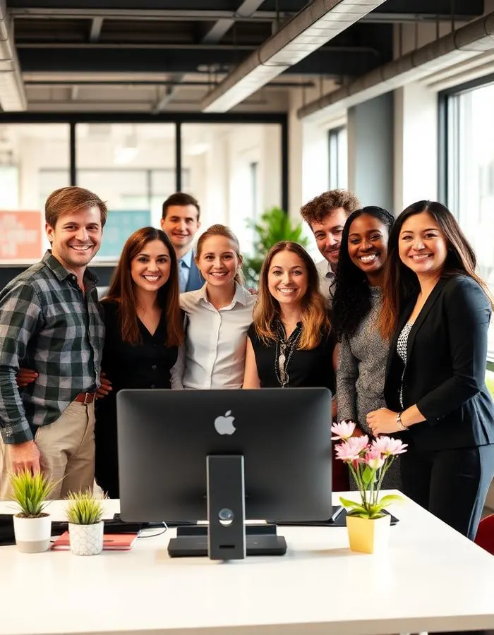 Office administration team hired through Agile Employment